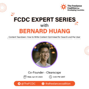 Bernard Huang FCDC Expert Series