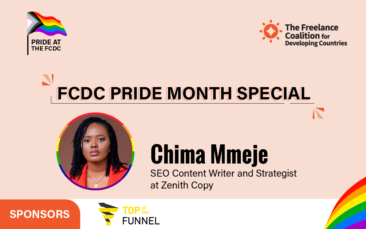 Chima Mmeje Pride Month
